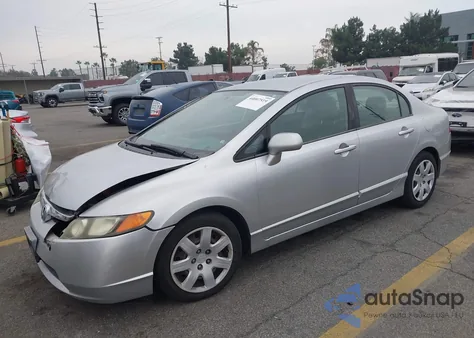 2007 Honda Civic Lx from USA, damaged, VIN 2HGFA16557H300771